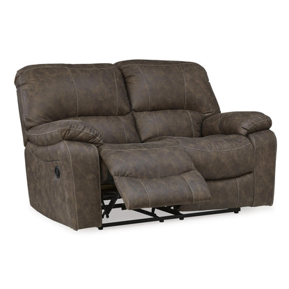 Signature Design by Ashley Kilmartin Reclining Leather Look Loveseat 4240486