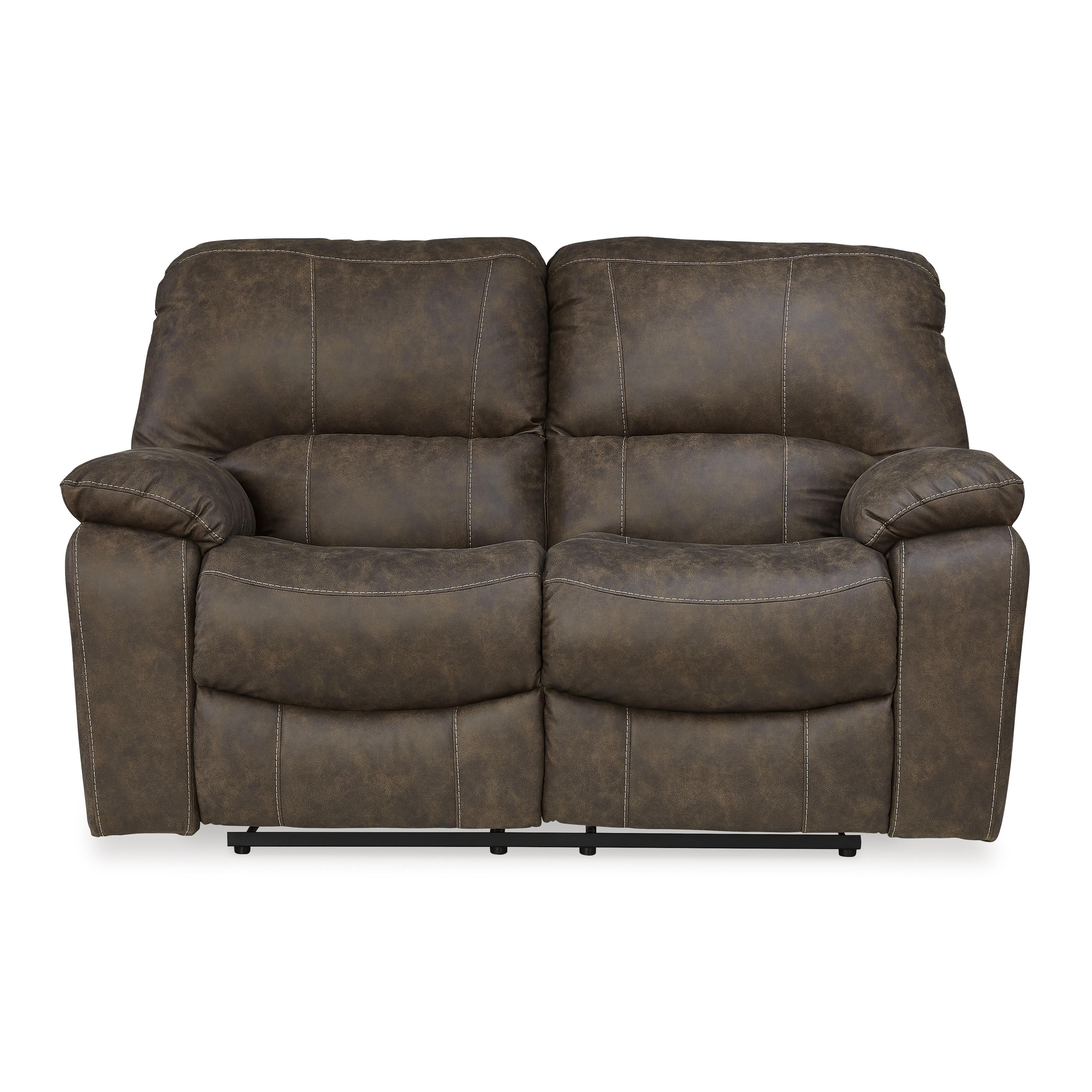 Signature Design by Ashley Kilmartin Reclining Leather Look Loveseat 4240486