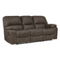 Signature Design by Ashley Kilmartin Reclining Leather Look Sofa 4240488