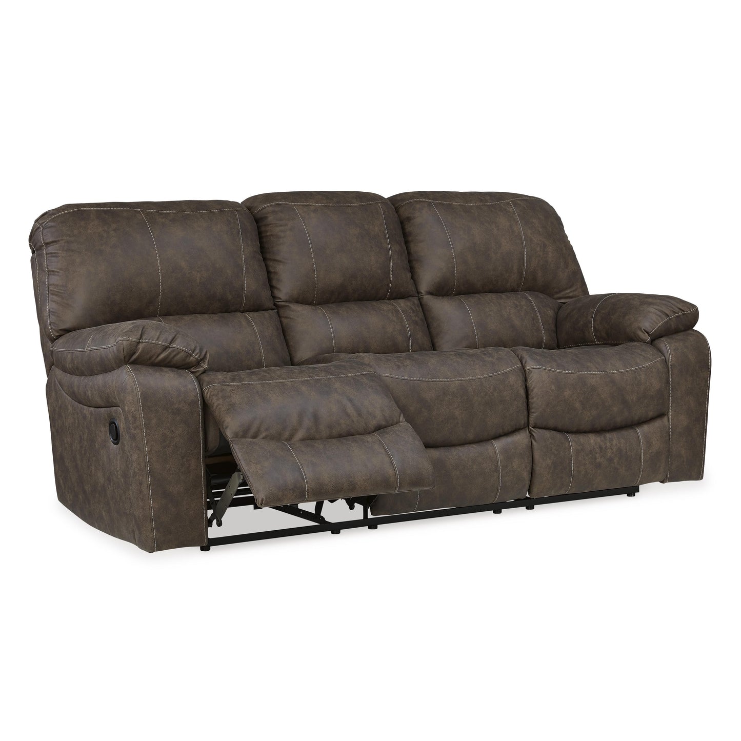 Signature Design by Ashley Kilmartin Reclining Leather Look Sofa 4240488