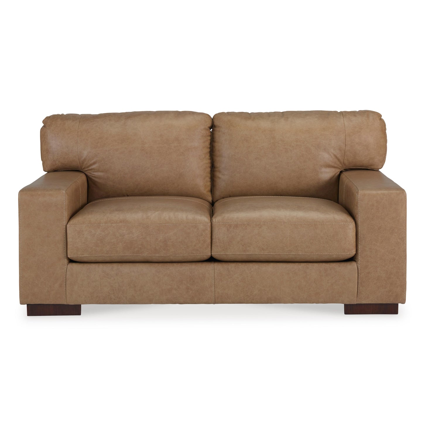 Signature Design by Ashley Lombardia Stationary Leather Match Loveseat 5730235 IMAGE 2