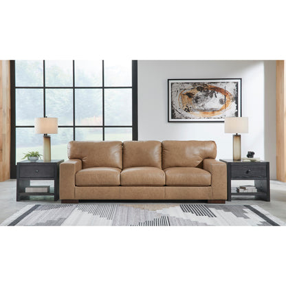 Signature Design by Ashley Lombardia Stationary Leather Match Sofa 5730238 IMAGE 5