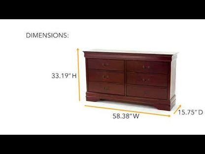 Signature Design by Ashley Alisdair 6-Drawer Dresser B376-31 EXTERNAL_VIDEO 1