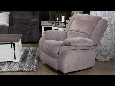 Signature Design by Ashley Draycoll Rocker Fabric Recliner 7650525 EXTERNAL_VIDEO 1