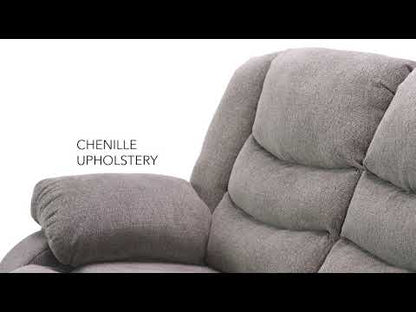 Signature Design by Ashley Tulen Reclining Fabric Loveseat 9860686 EXTERNAL_VIDEO 1