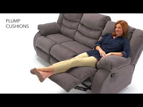 Signature Design by Ashley Tulen Reclining Fabric Sofa 9860688 EXTERNAL_VIDEO 1